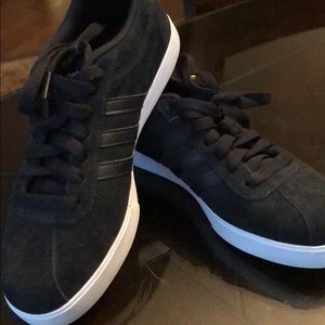 Black adidas sneakers